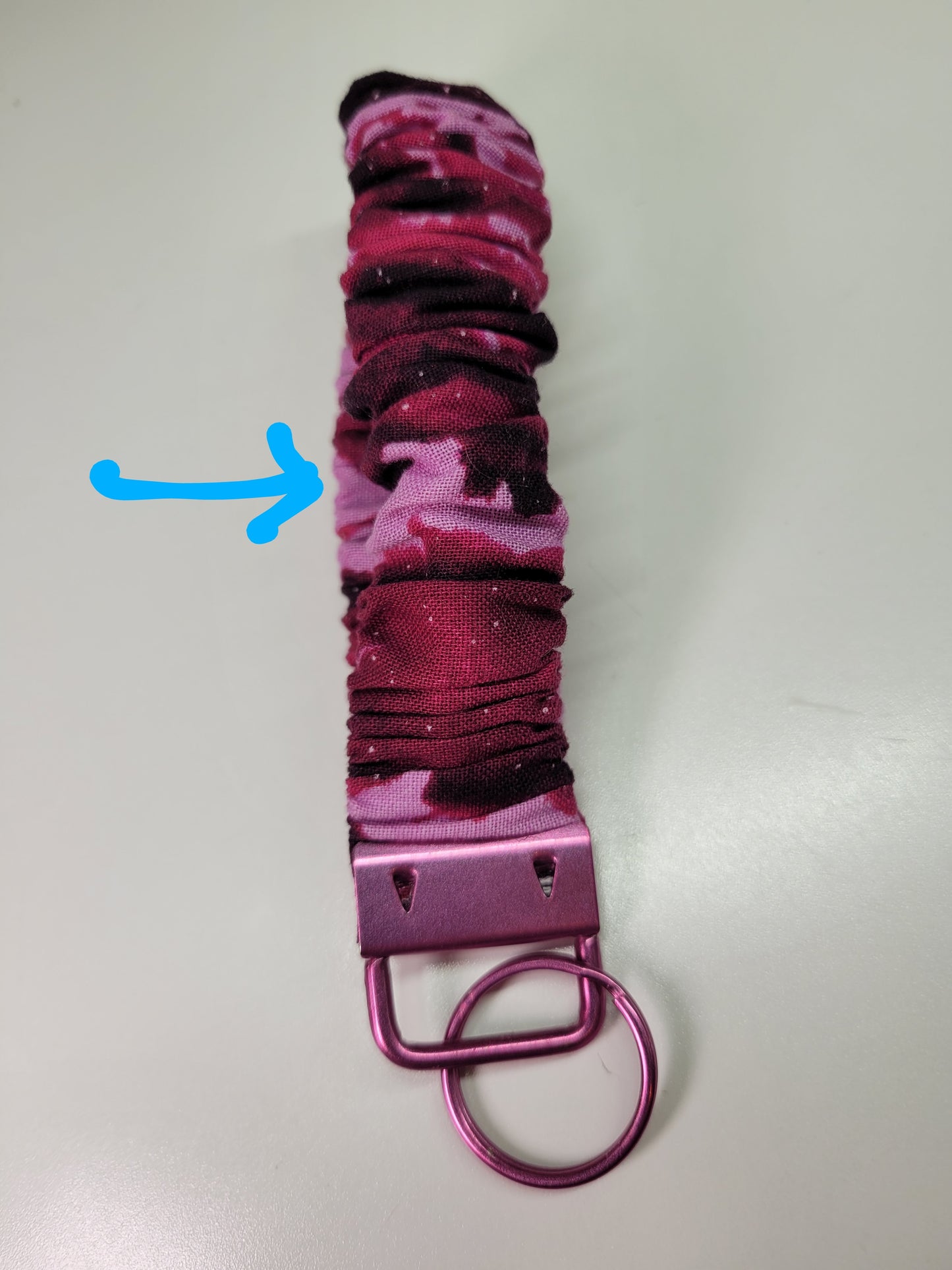 Scrunchie porte-clés, dragonne, key fob