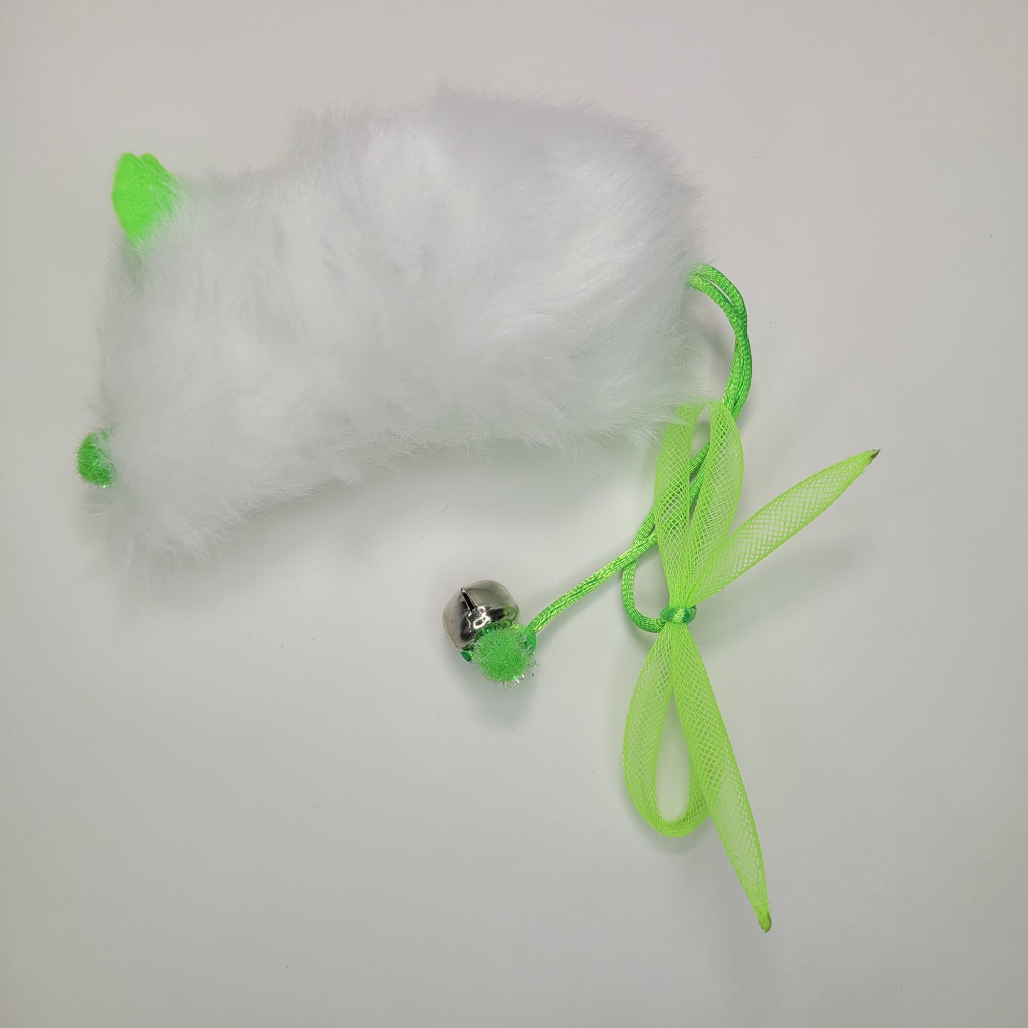 Jouet de souris en peluche avec herbe à chat pour minet