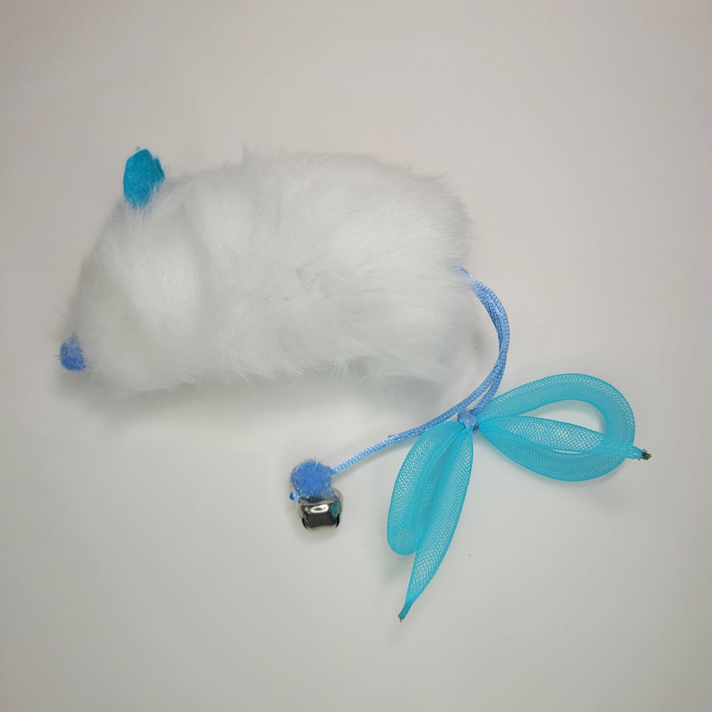 Jouet de souris en peluche avec herbe à chat pour minet
