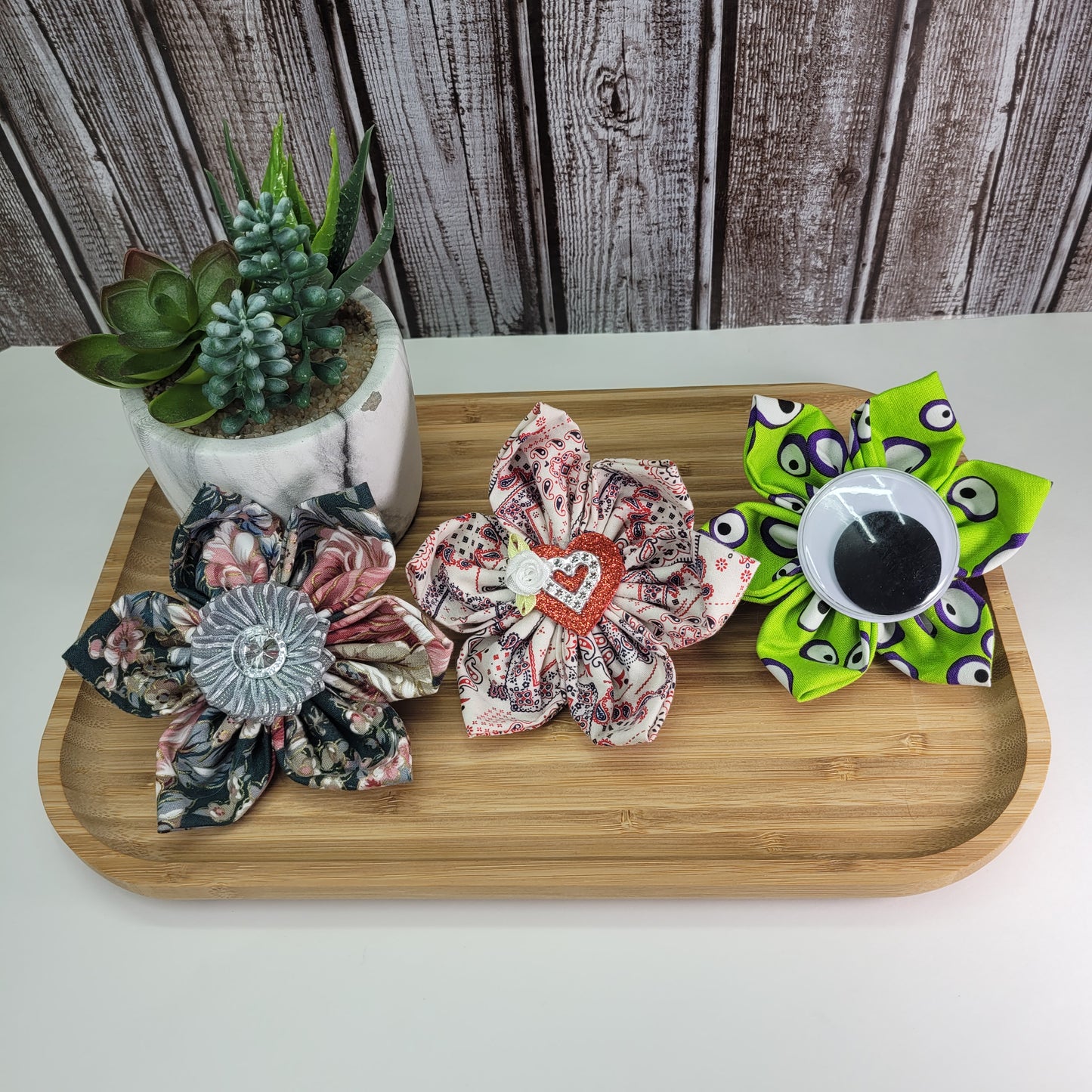 Grande fleur pour collier chien ou chat