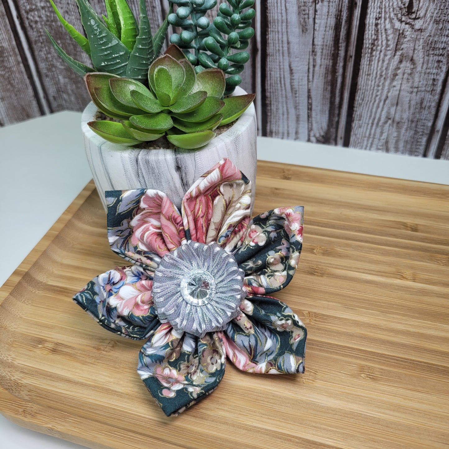 Grande fleur pour collier chien ou chat