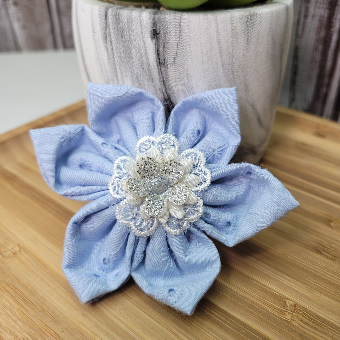 Fleur pour collier chien ou chat
