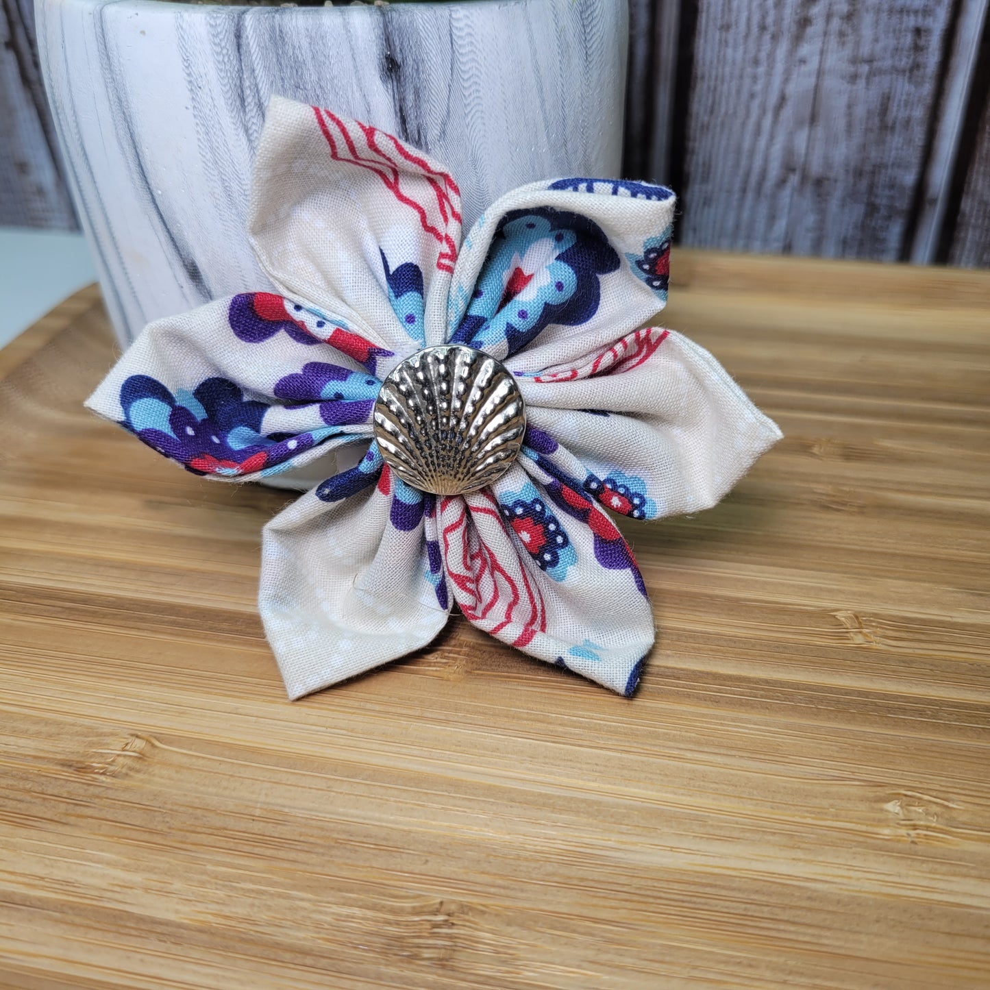 Fleur pour collier chien ou chat