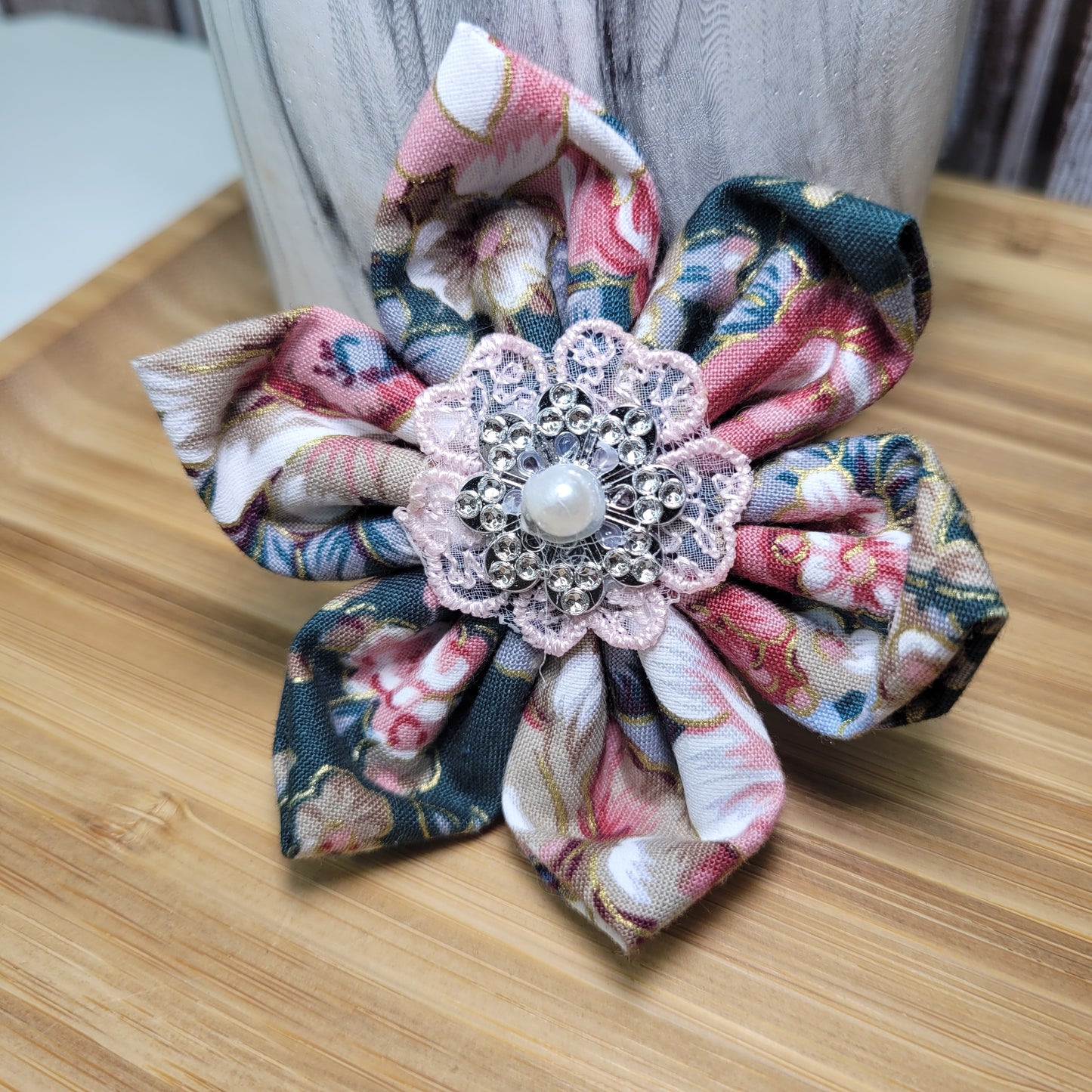 Fleur pour collier chien ou chat