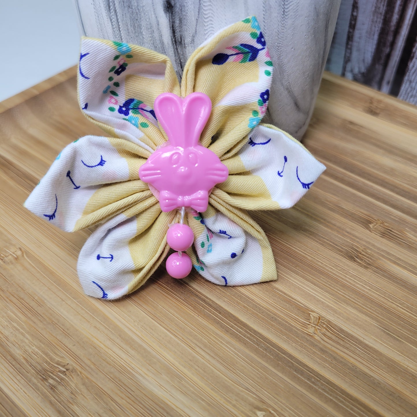 Fleur pour collier chien ou chat
