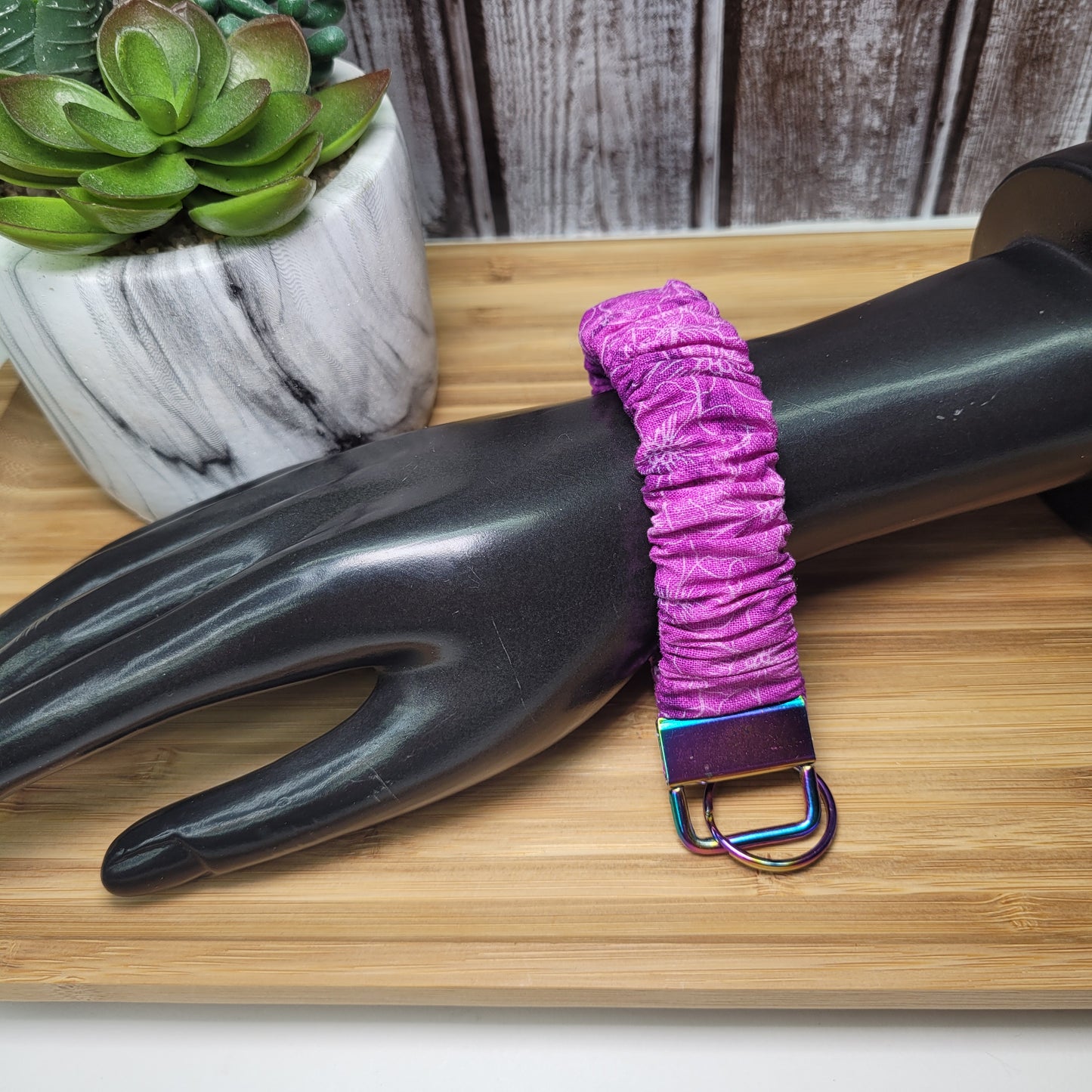 Scrunchie porte-clés, dragonne, key fob