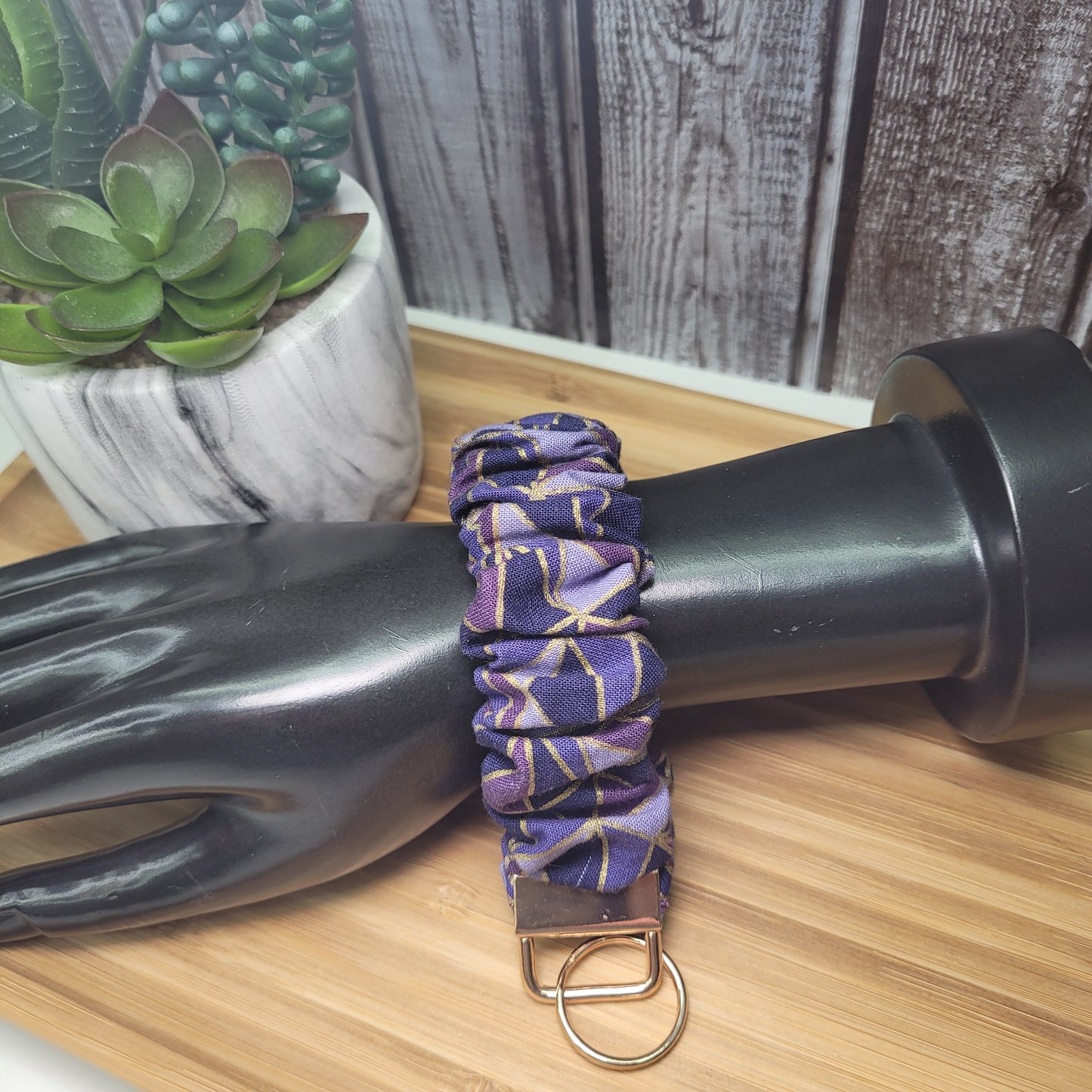 Scrunchie porte-clés, dragonne, key fob