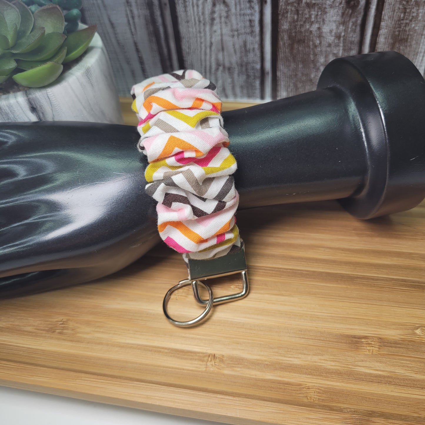 Scrunchie porte-clés, dragonne, key fob
