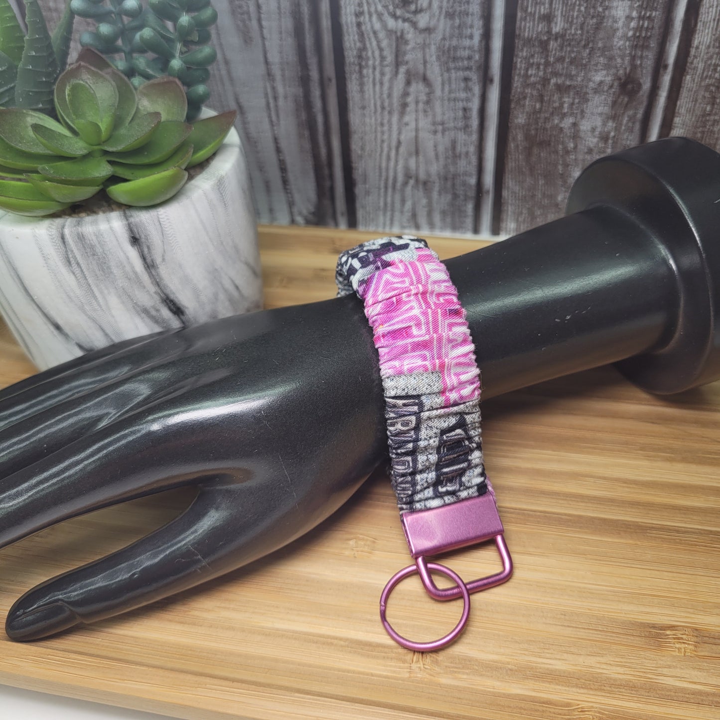 Scrunchie porte-clés, dragonne, key fob