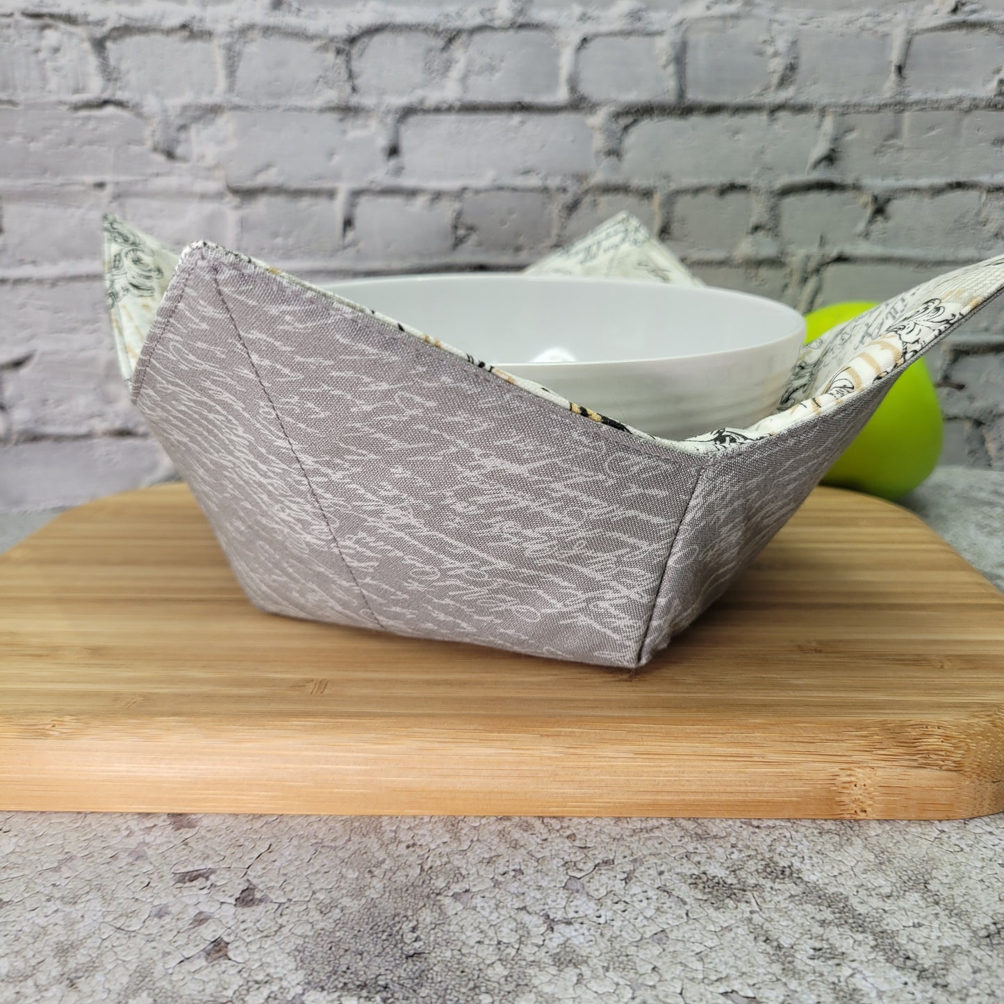 Bol en tissu pour micro-onde