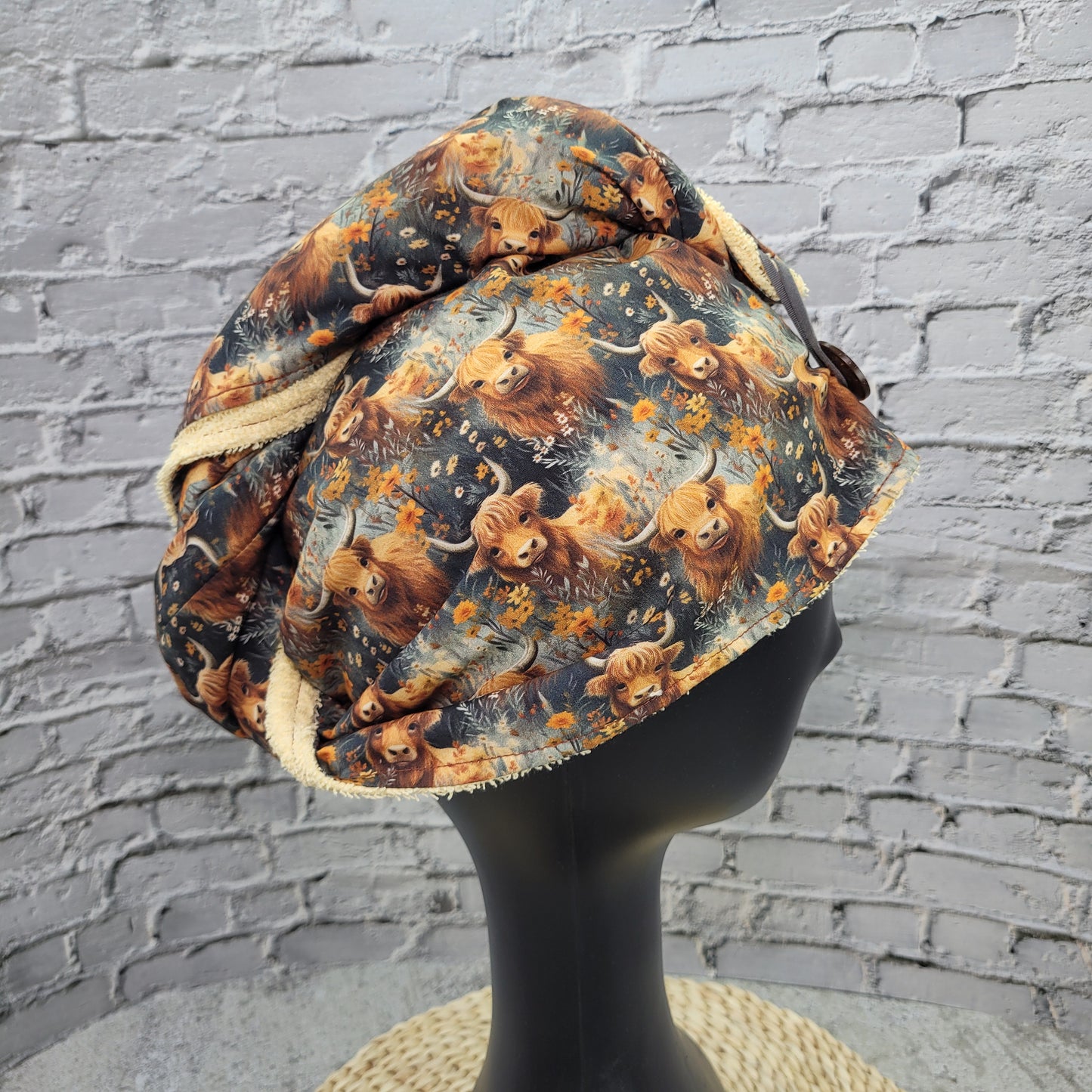 Serviette à cheveux (hair wrap)