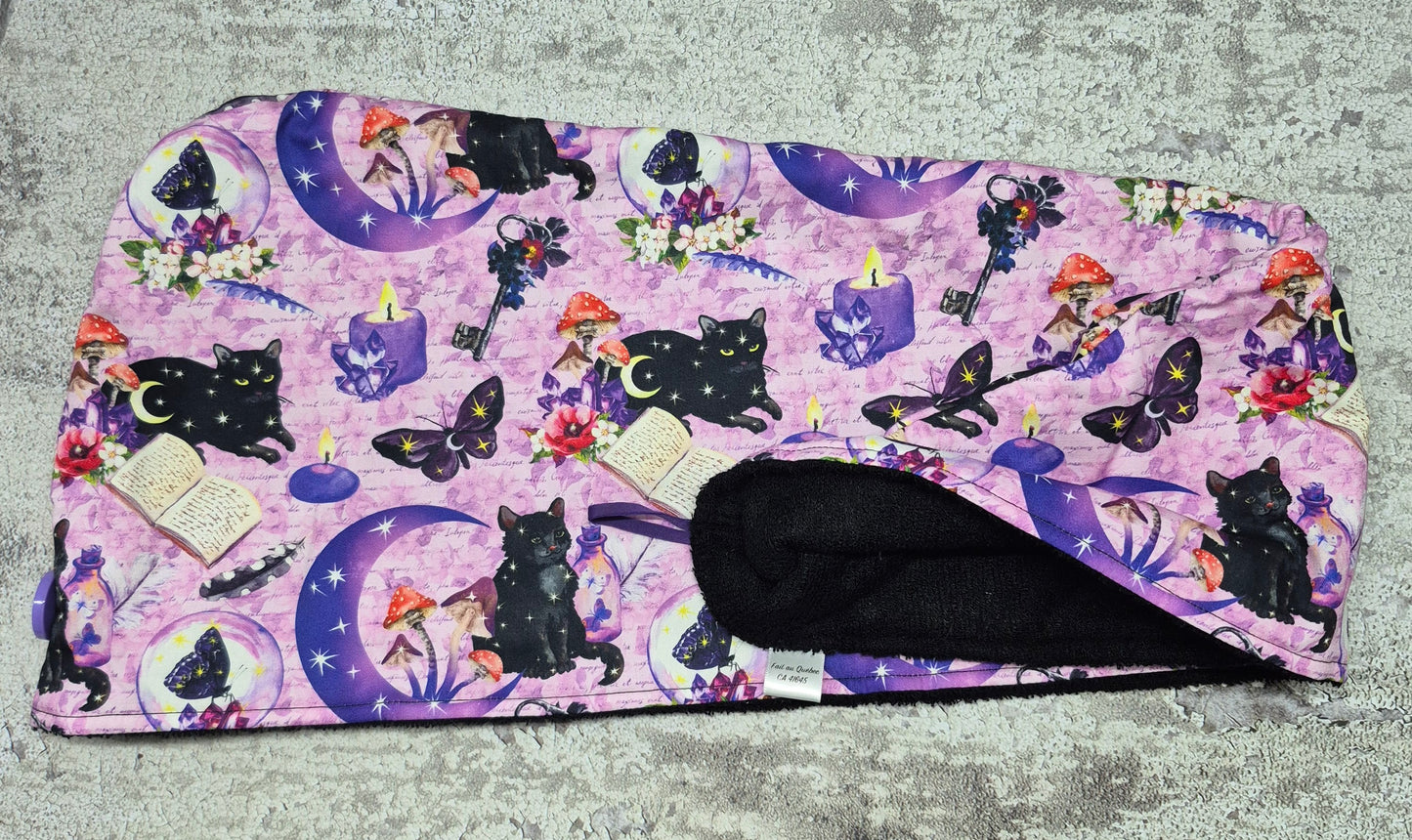 Serviette à cheveux (hair wrap)