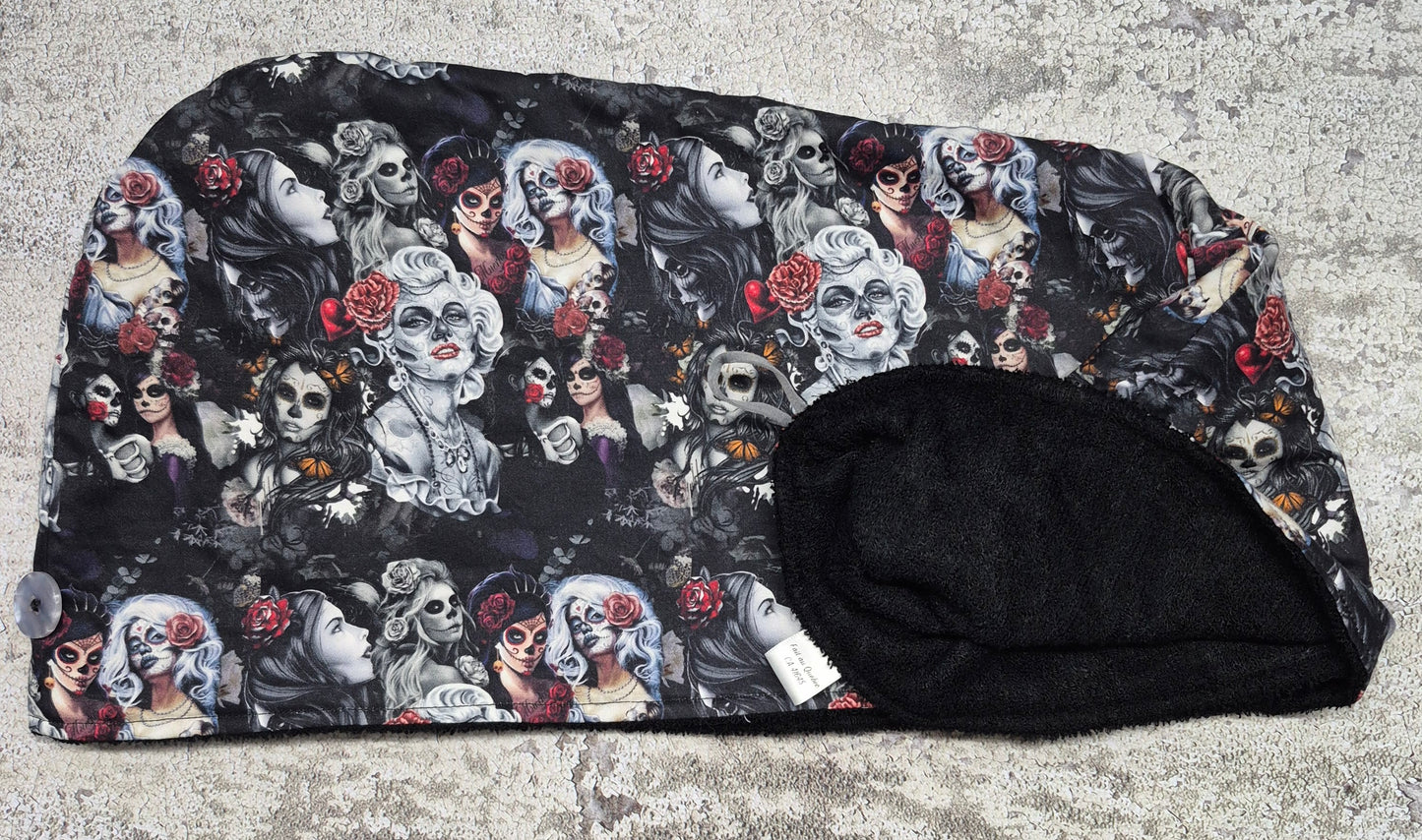 Serviette à cheveux (hair wrap)