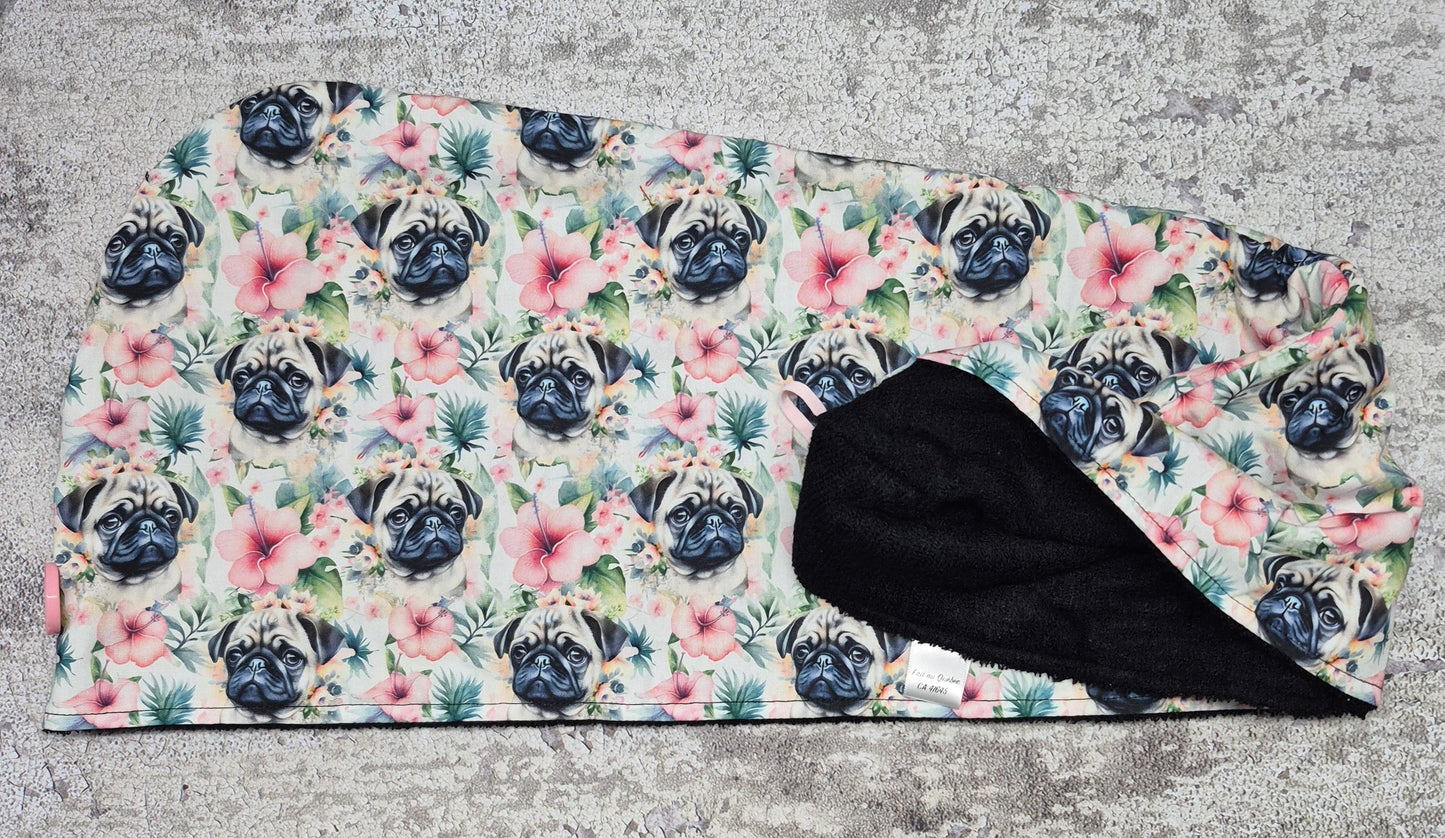 Serviette à cheveux (hair wrap)