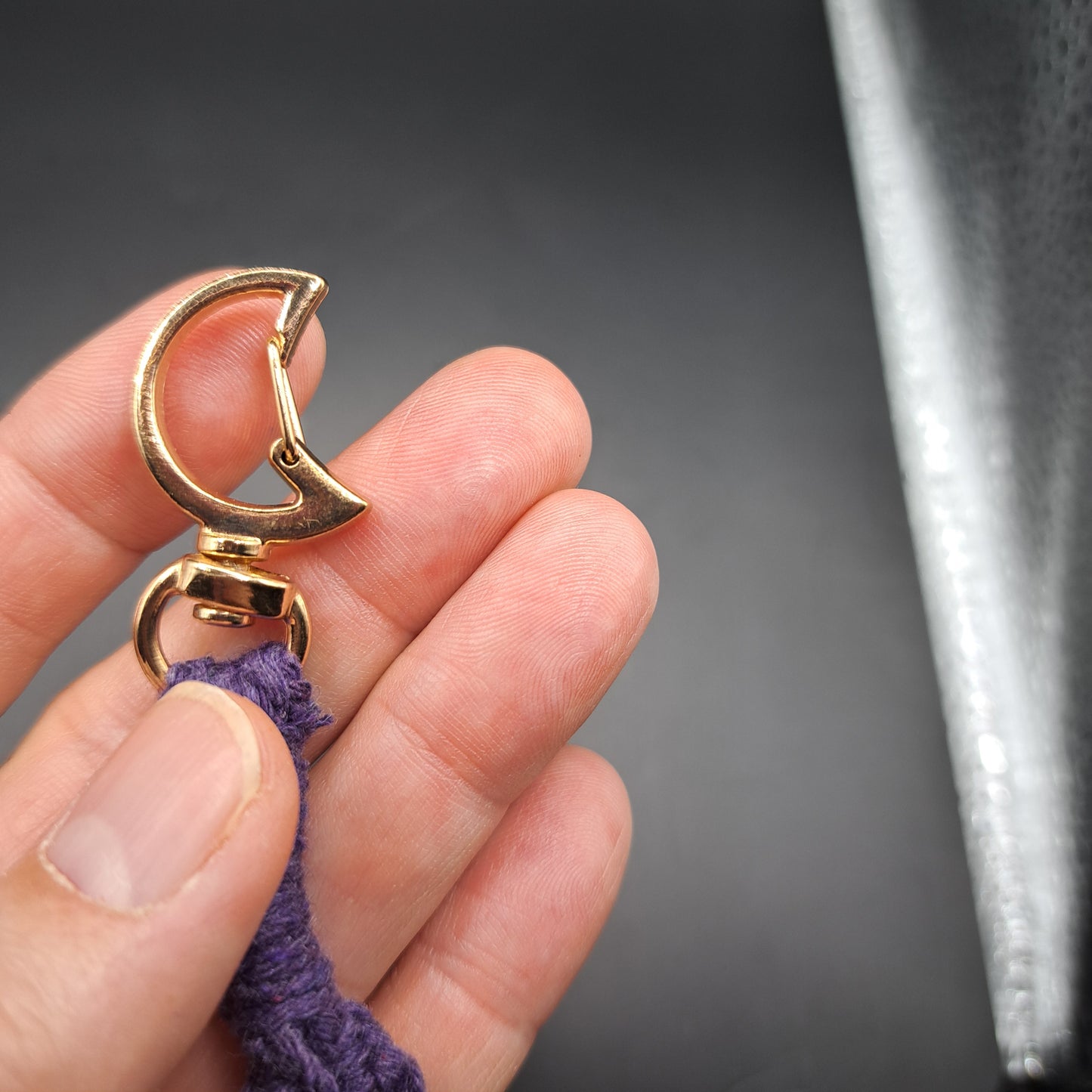 Dragonne en macramé