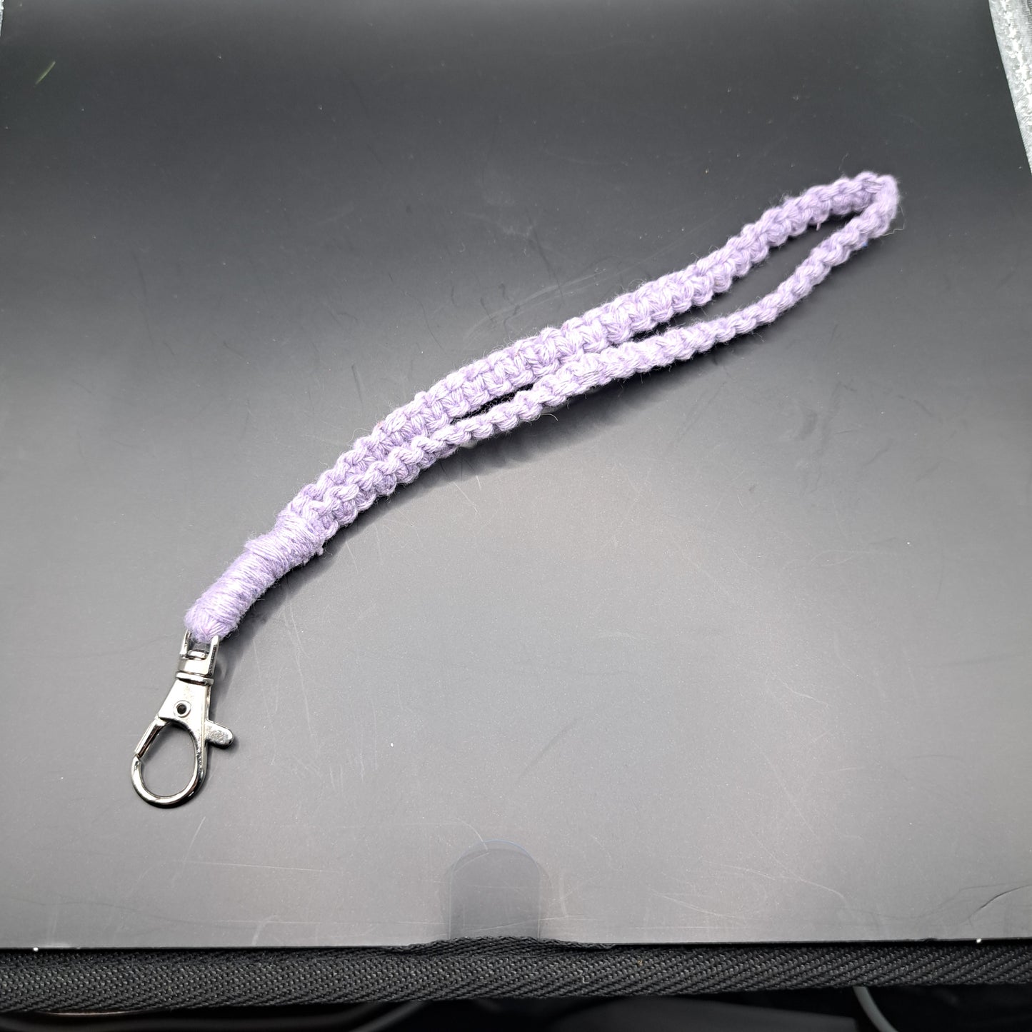 Dragonne en macramé
