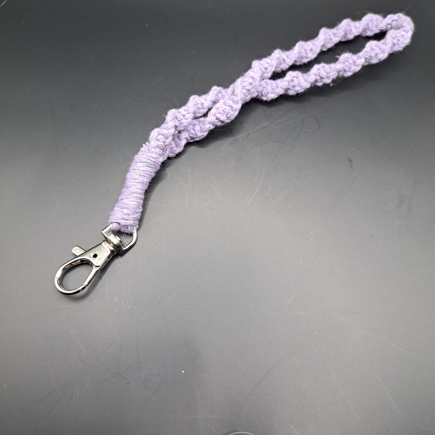 Dragonne en macramé
