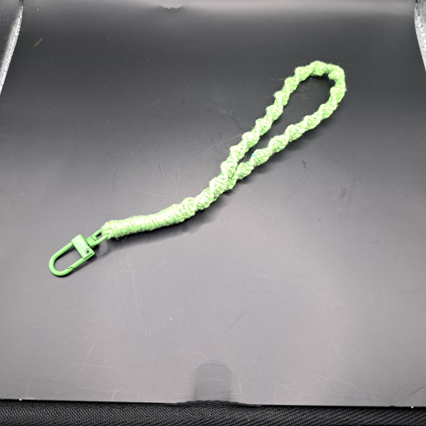 Dragonne en macramé