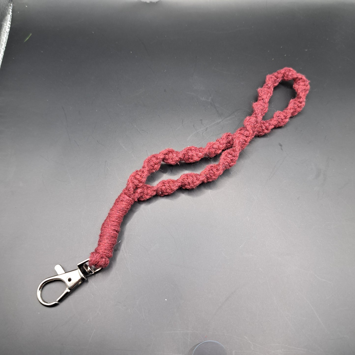 Dragonne en macramé