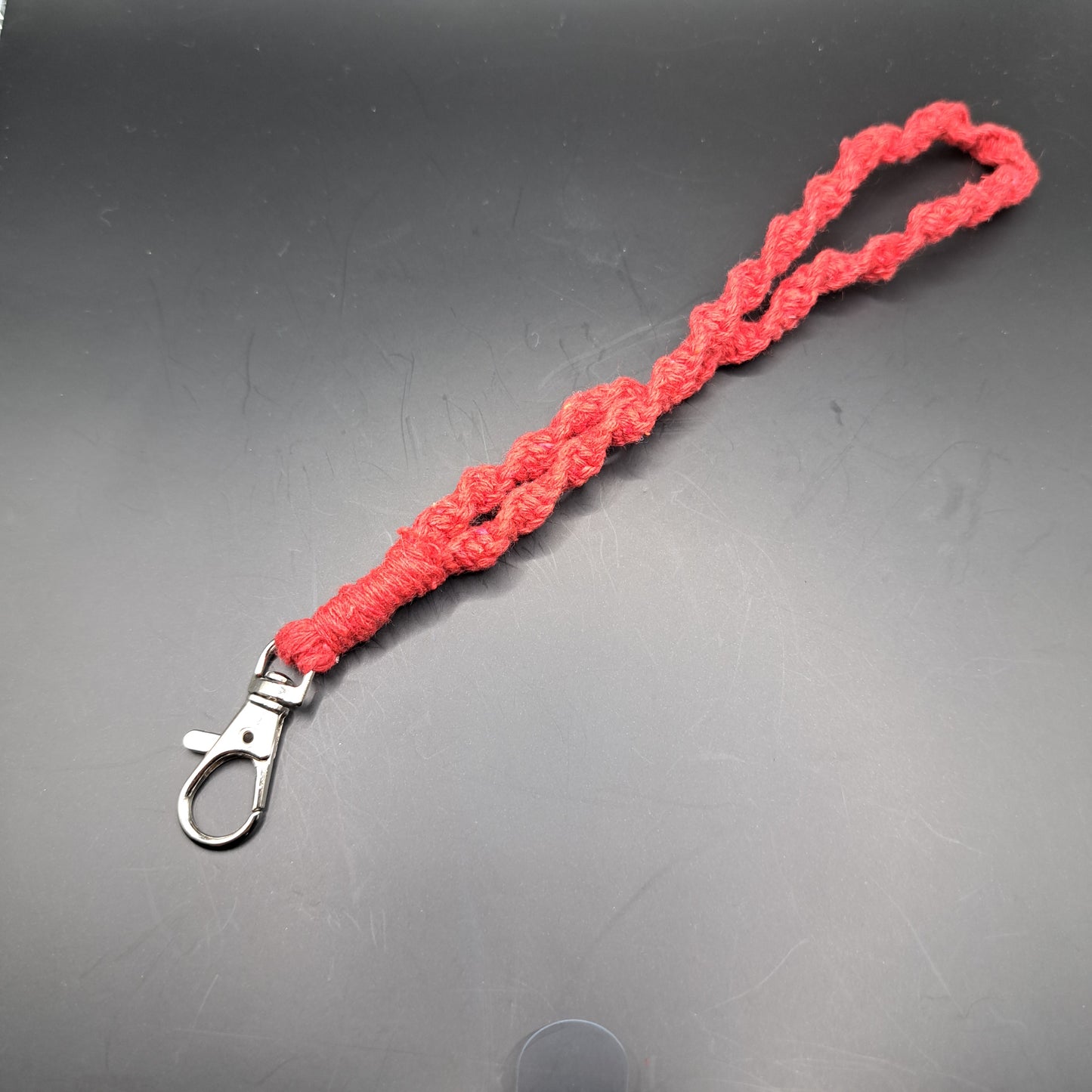 Dragonne en macramé
