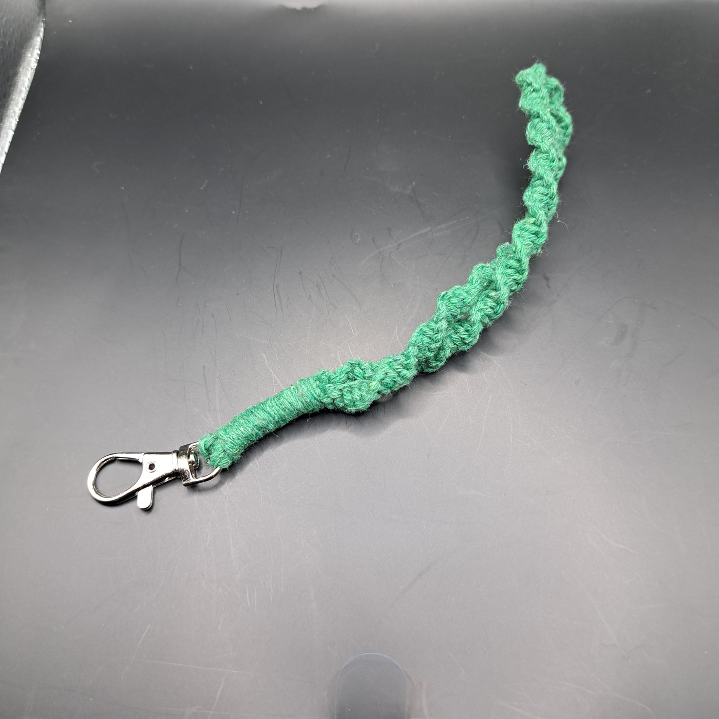 Dragonne en macramé