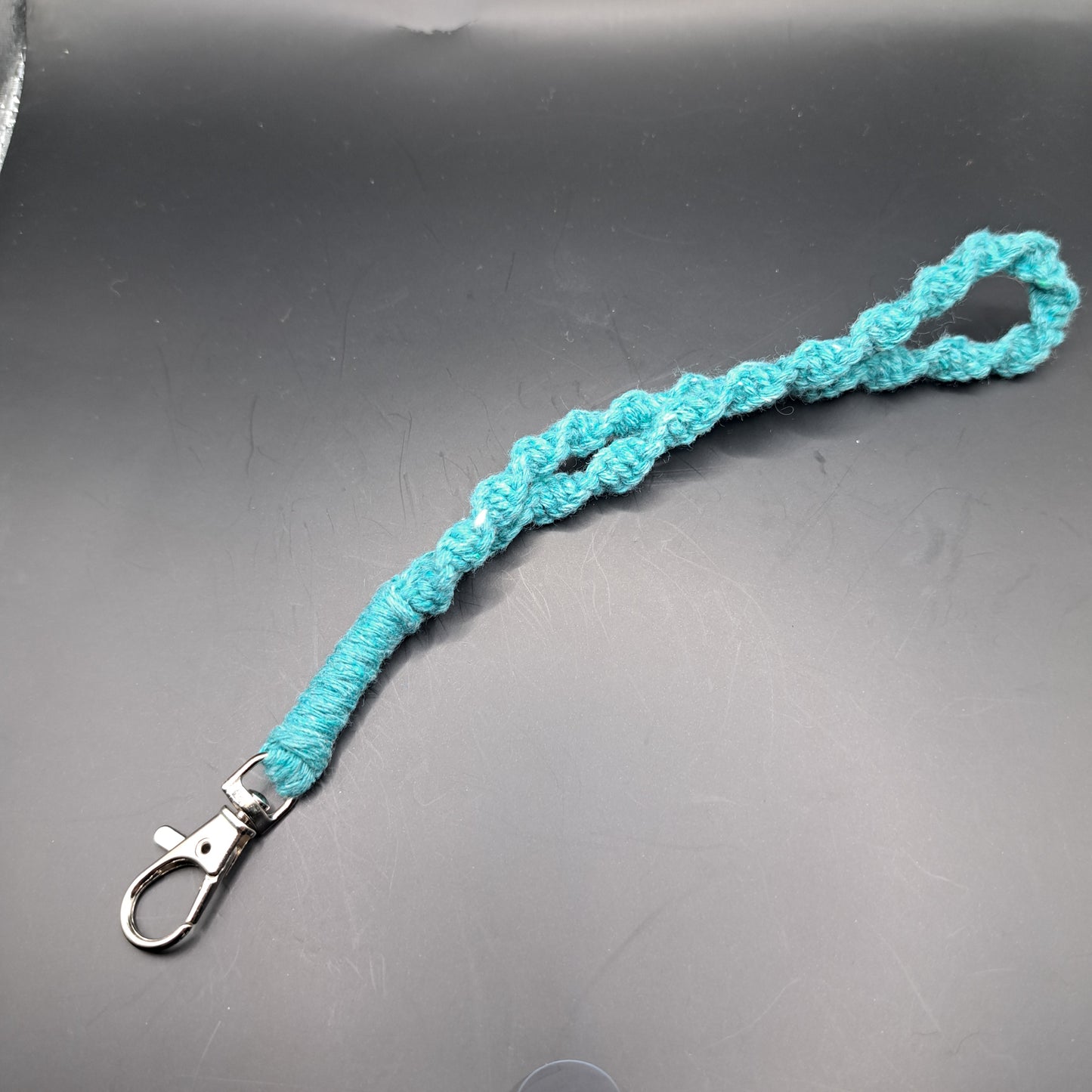Dragonne en macramé