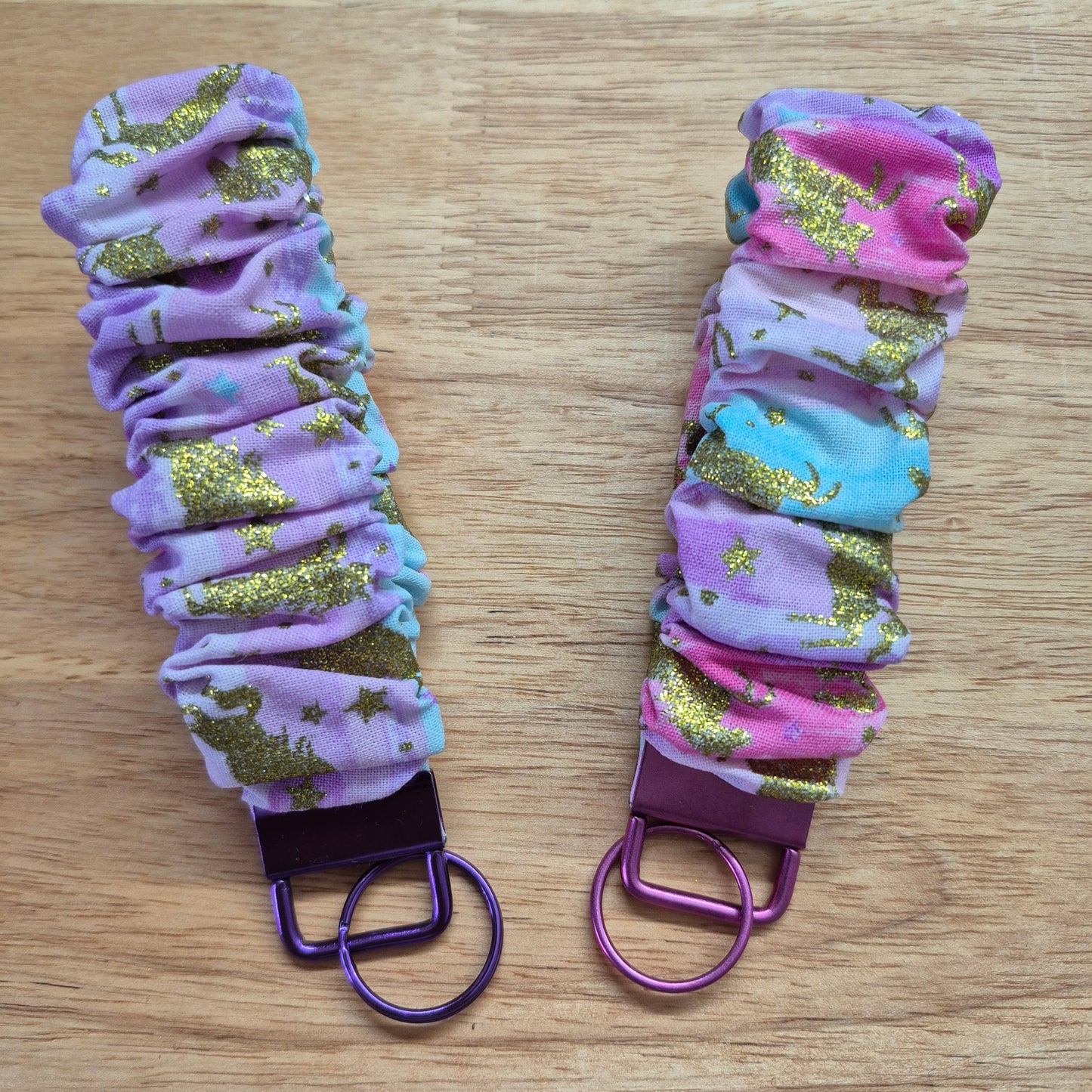 Scrunchie porte-clés, dragonne, key fob