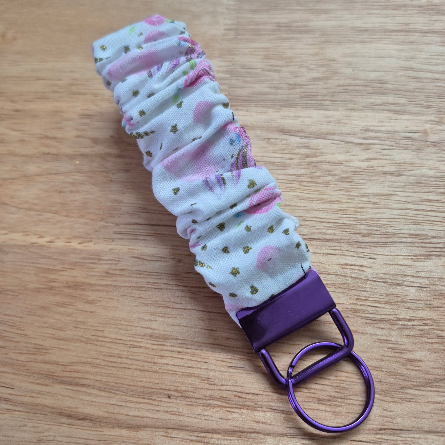 Scrunchie porte-clés, dragonne, key fob