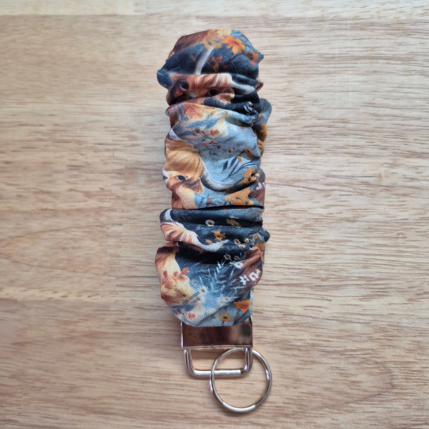 Scrunchie porte-clés, dragonne, key fob