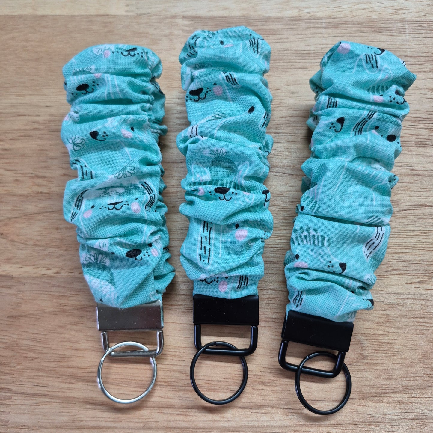 Scrunchie porte-clés, dragonne, key fob