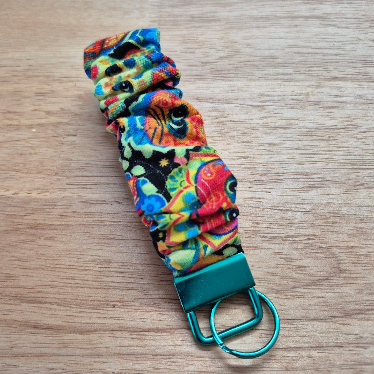 Scrunchie porte-clés, dragonne, key fob