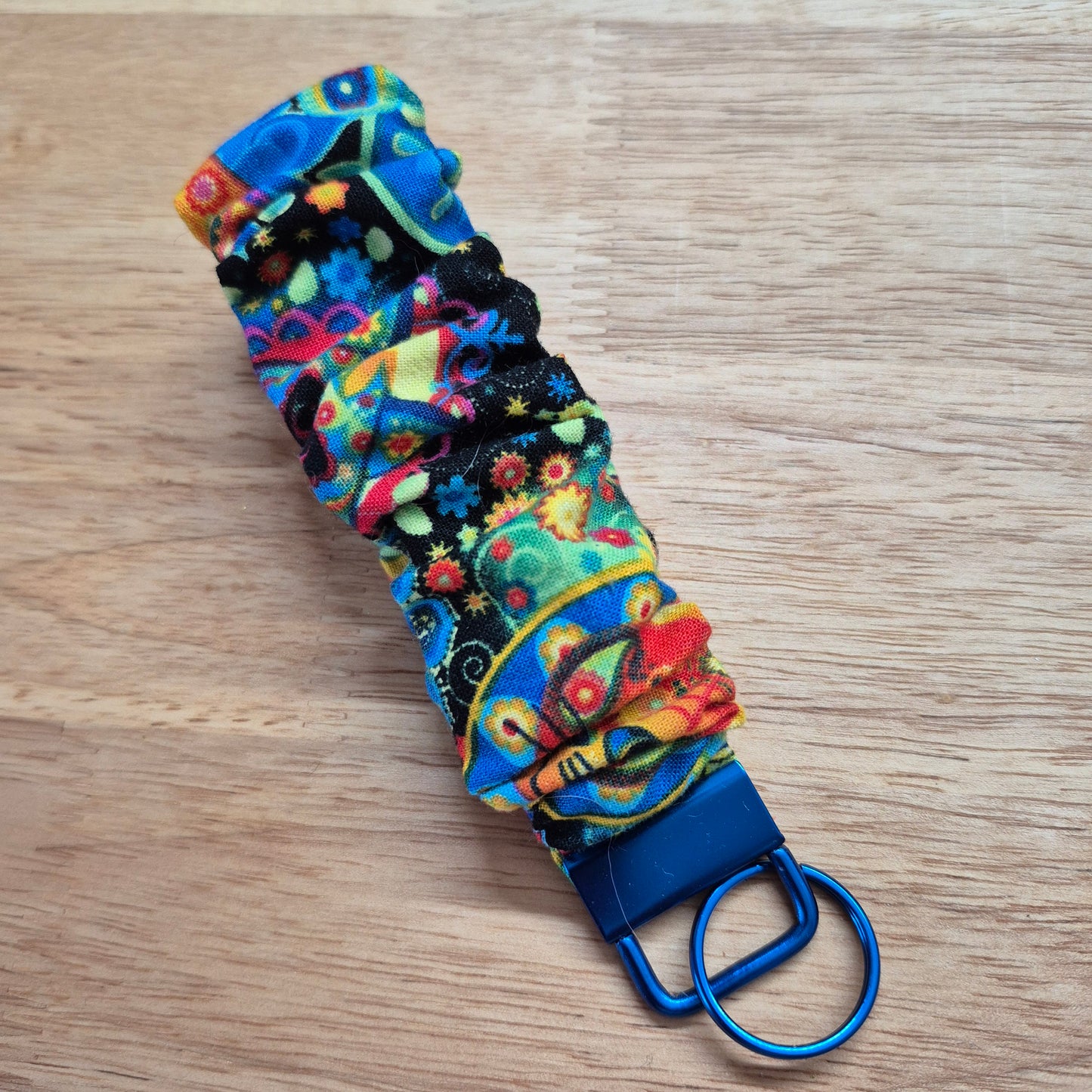 Scrunchie porte-clés, dragonne, key fob
