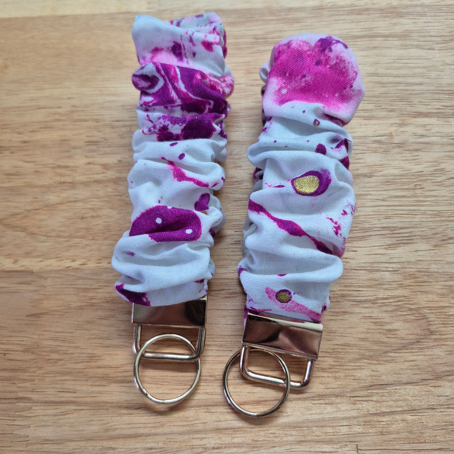 Scrunchie porte-clés, dragonne, key fob