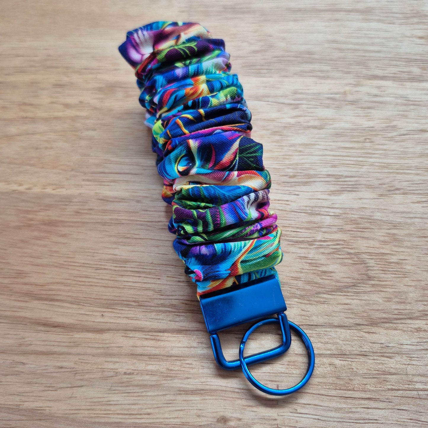Scrunchie porte-clés, dragonne, key fob