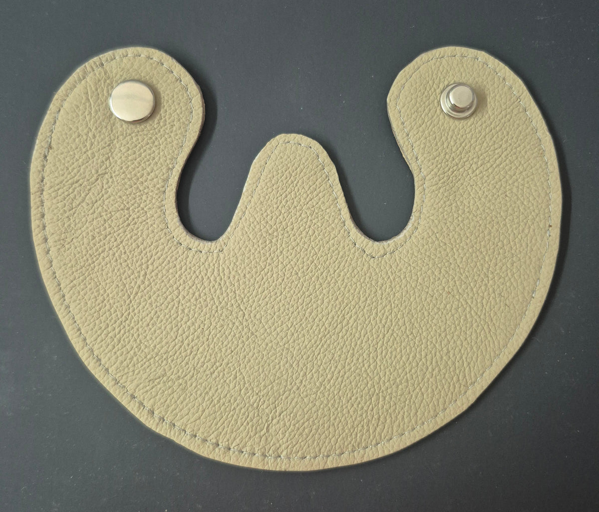 Cyrano (porte lunettes) en cuir réversible