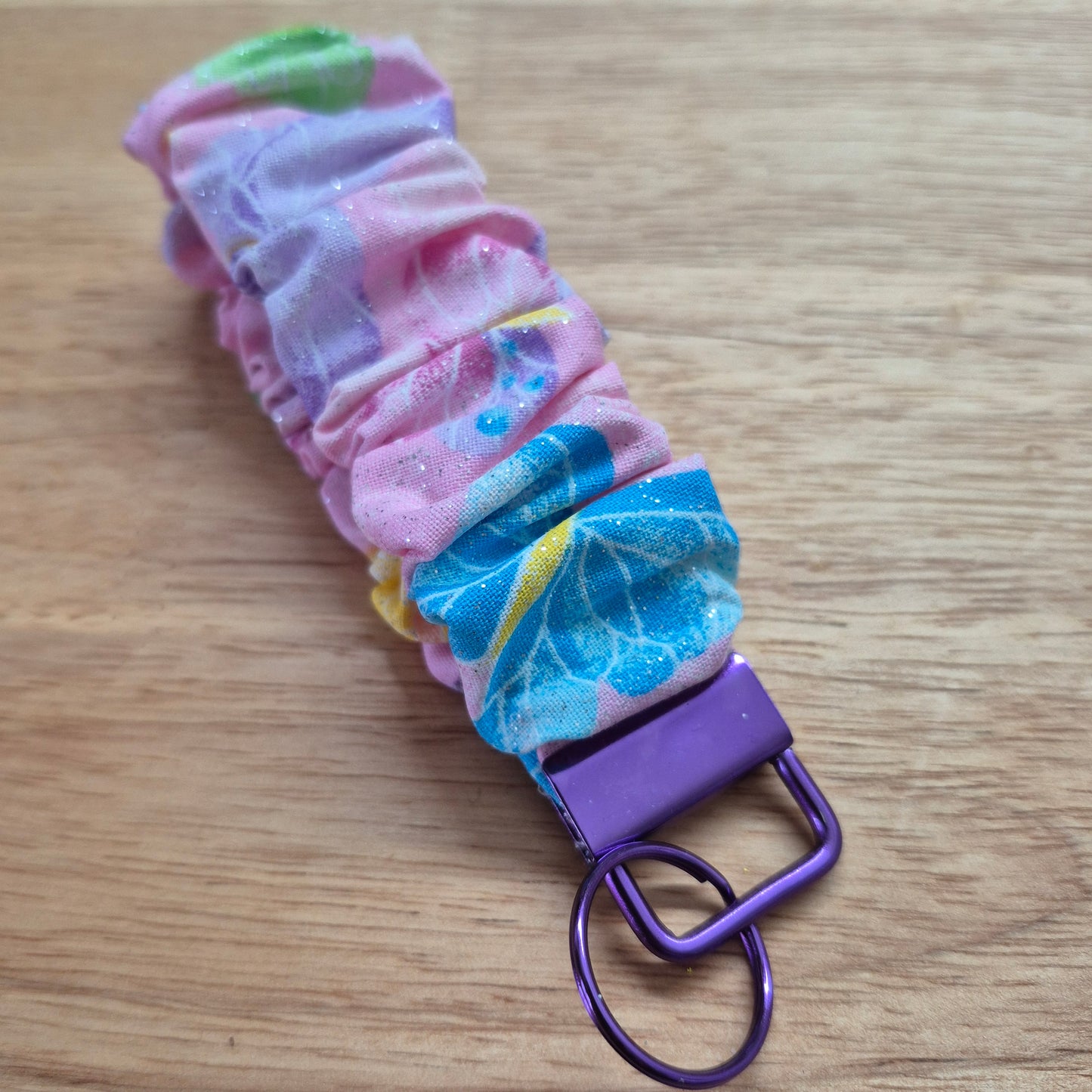 Scrunchie porte-clés, dragonne, key fob
