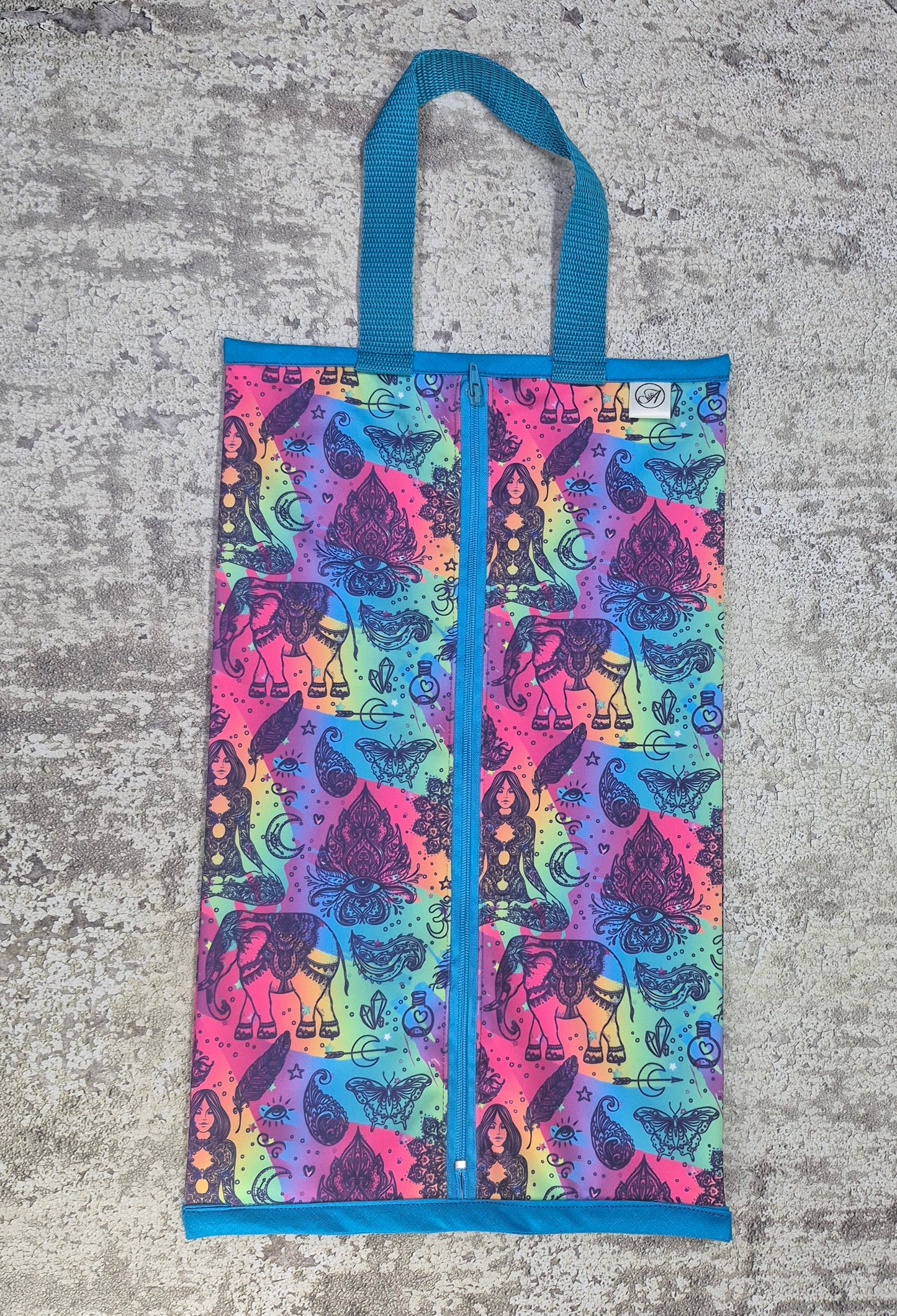 Sac à soufflets latéraux imperméable à multi-usage