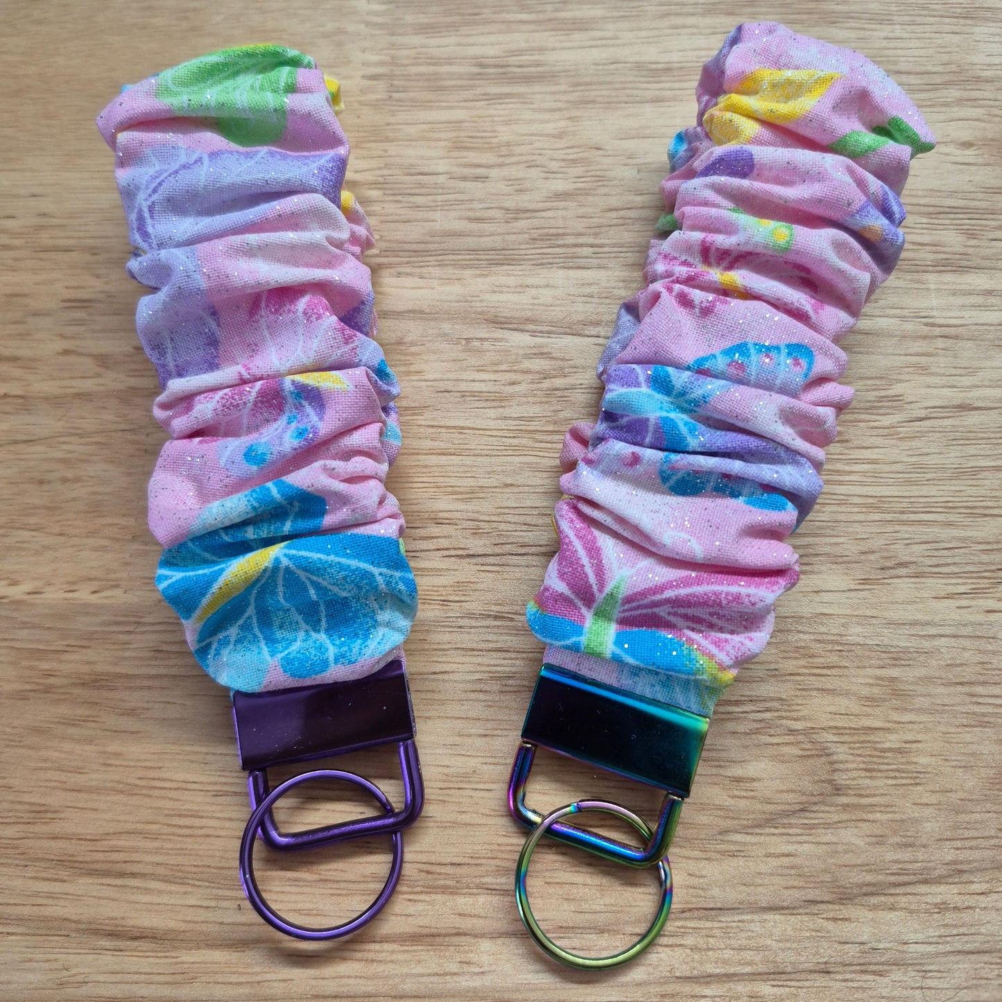 Scrunchie porte-clés, dragonne, key fob