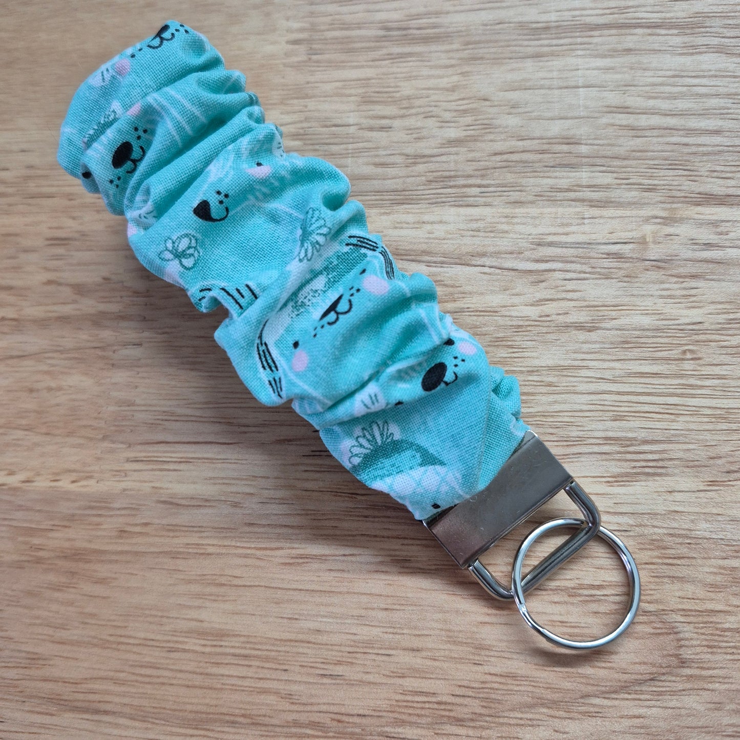 Scrunchie porte-clés, dragonne, key fob