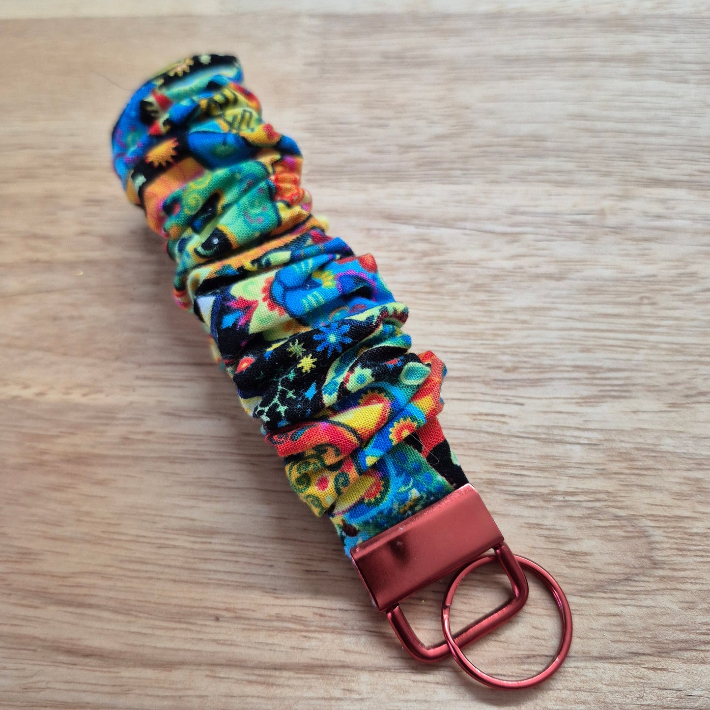 Scrunchie porte-clés, dragonne, key fob
