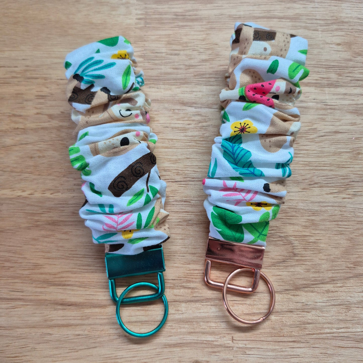 Scrunchie porte-clés, dragonne, key fob