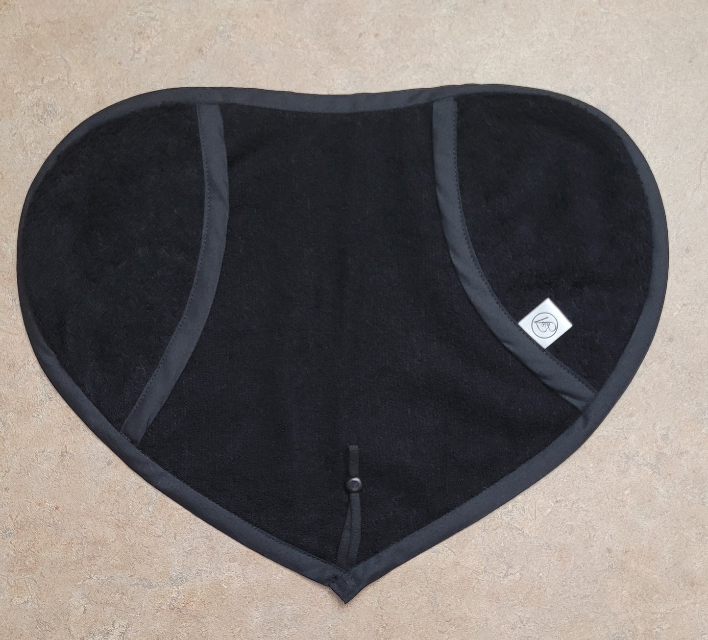 Lingette coeur en ratine de bambou