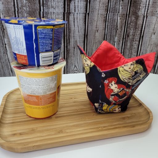 Pinte en tissu pour micro-onde (Ice cream cozy)