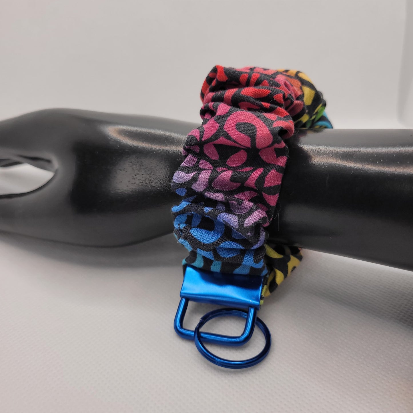 Scrunchie porte-clés, dragonne, key fob