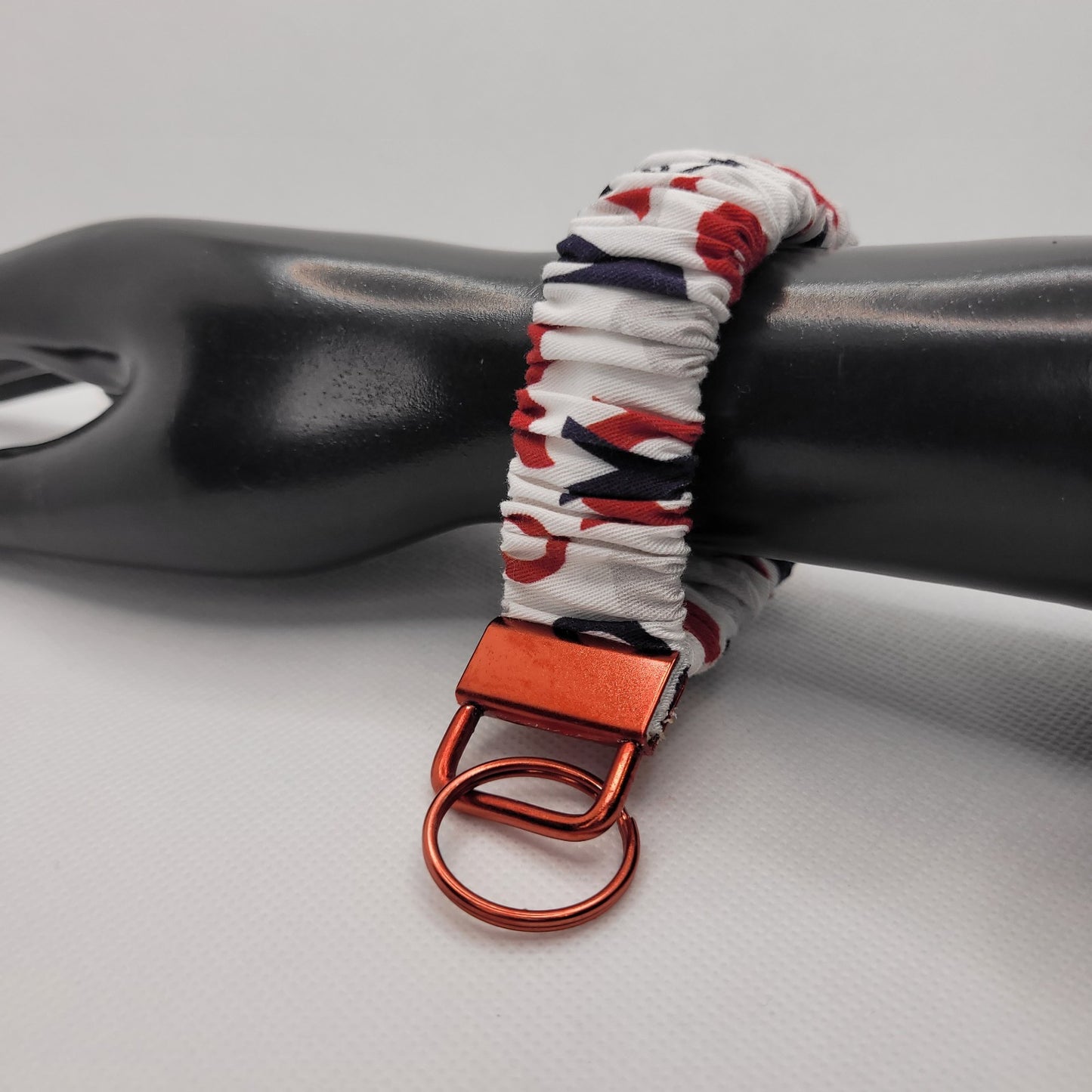 Scrunchie porte-clés, dragonne, key fob