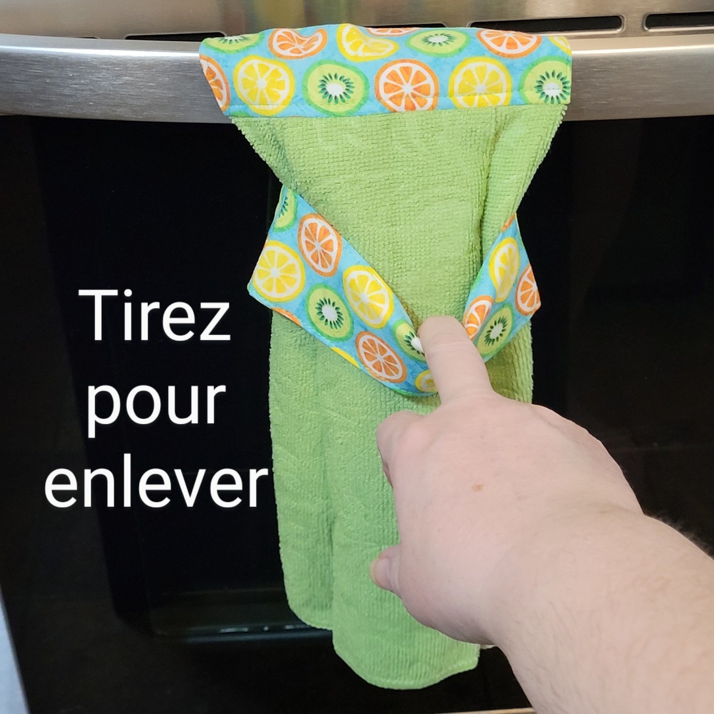 Serviette à suspendre