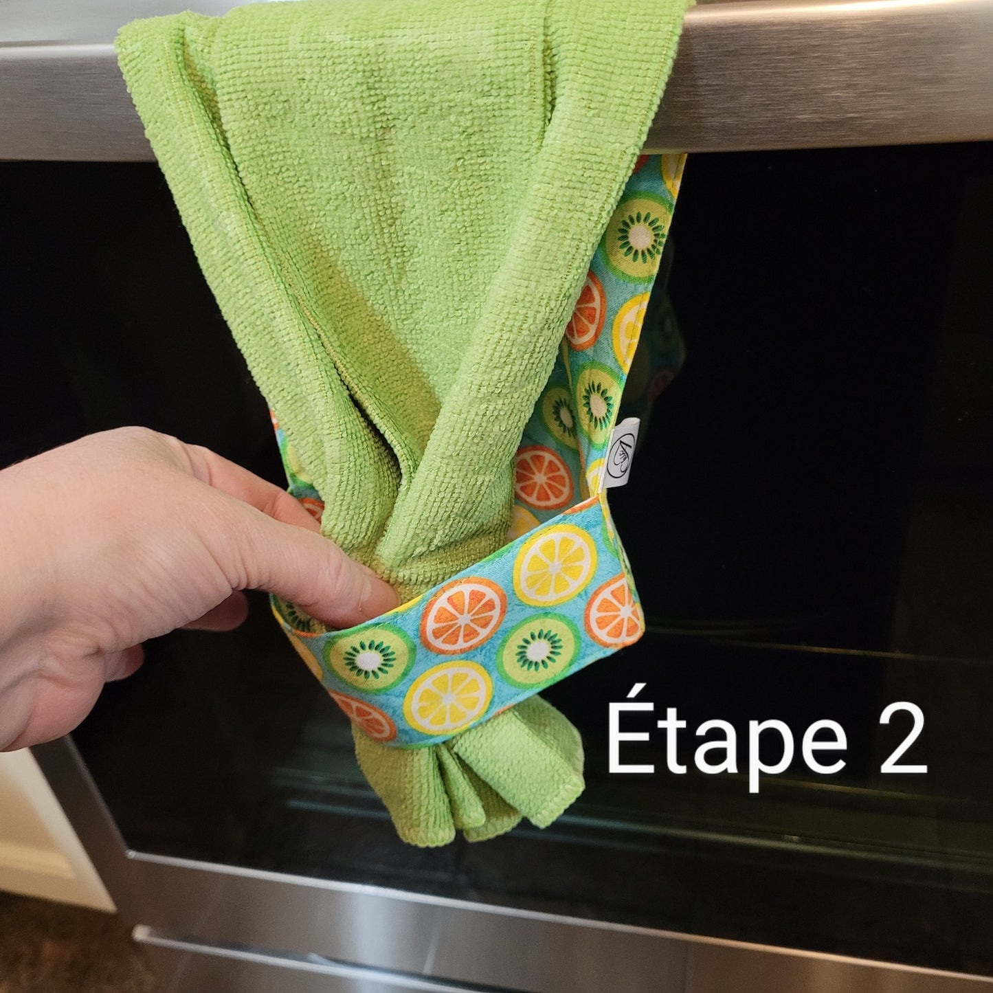 Serviette à suspendre