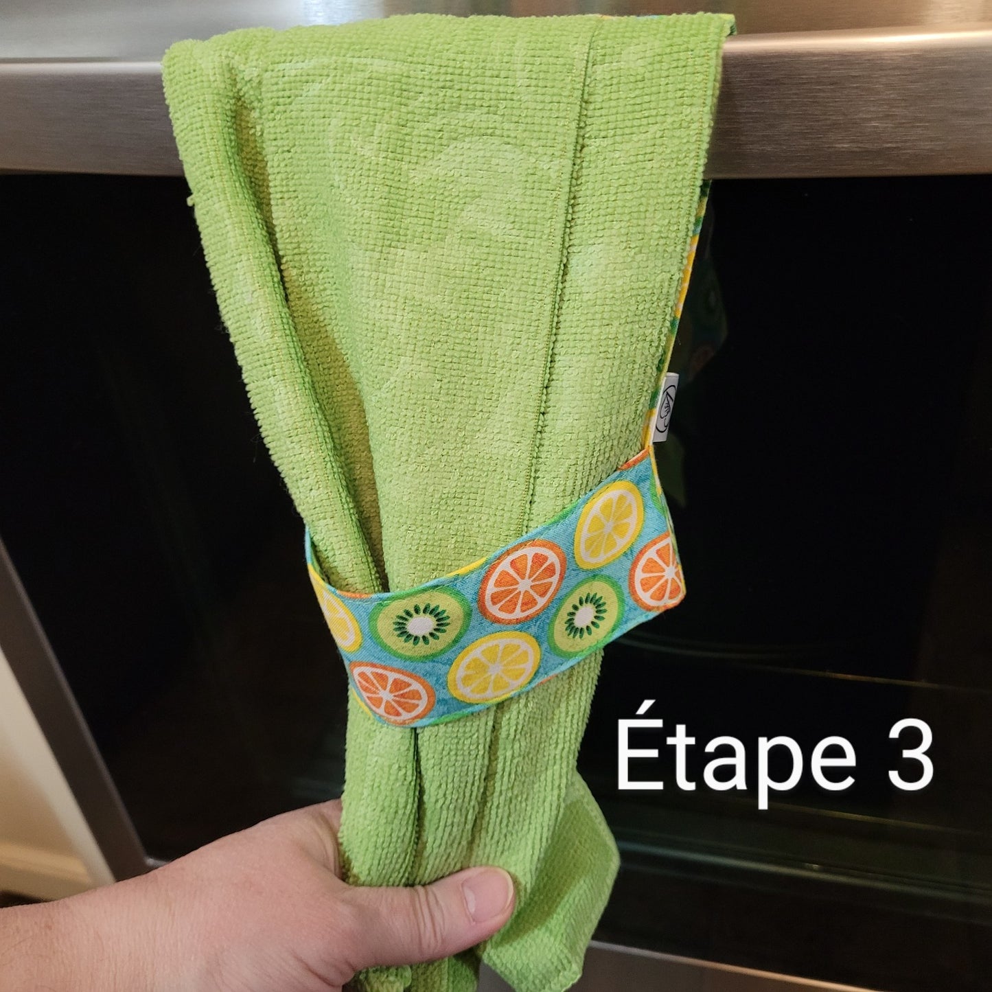 Serviette à suspendre