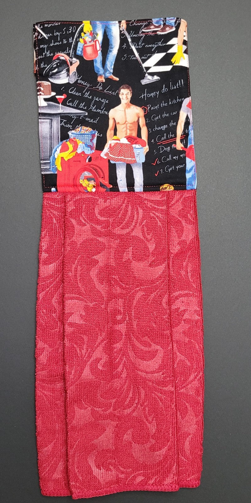 Serviette à suspendre