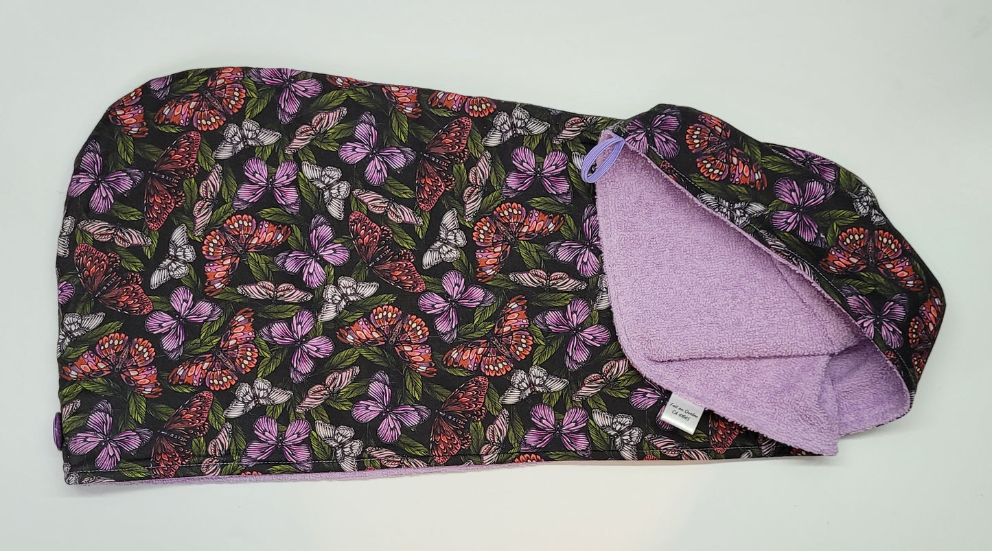 Serviette à cheveux (hair wrap)